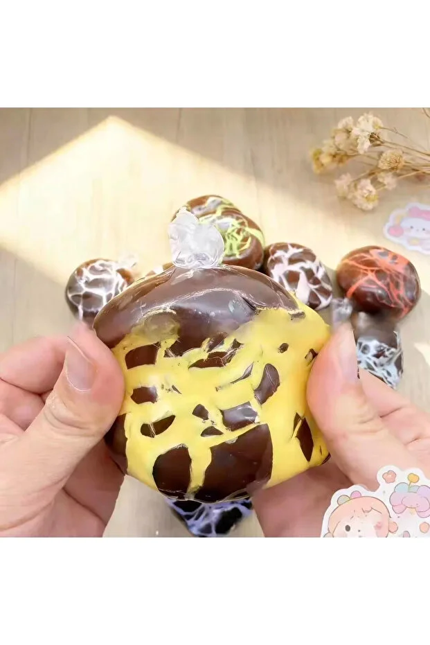 Patlayan Çıtır Toplar Squishy Yeni Viral Sukuşi Stres Azaltıcı Oyuncak 1 Adet Karışık Renk Gönderilecektir
